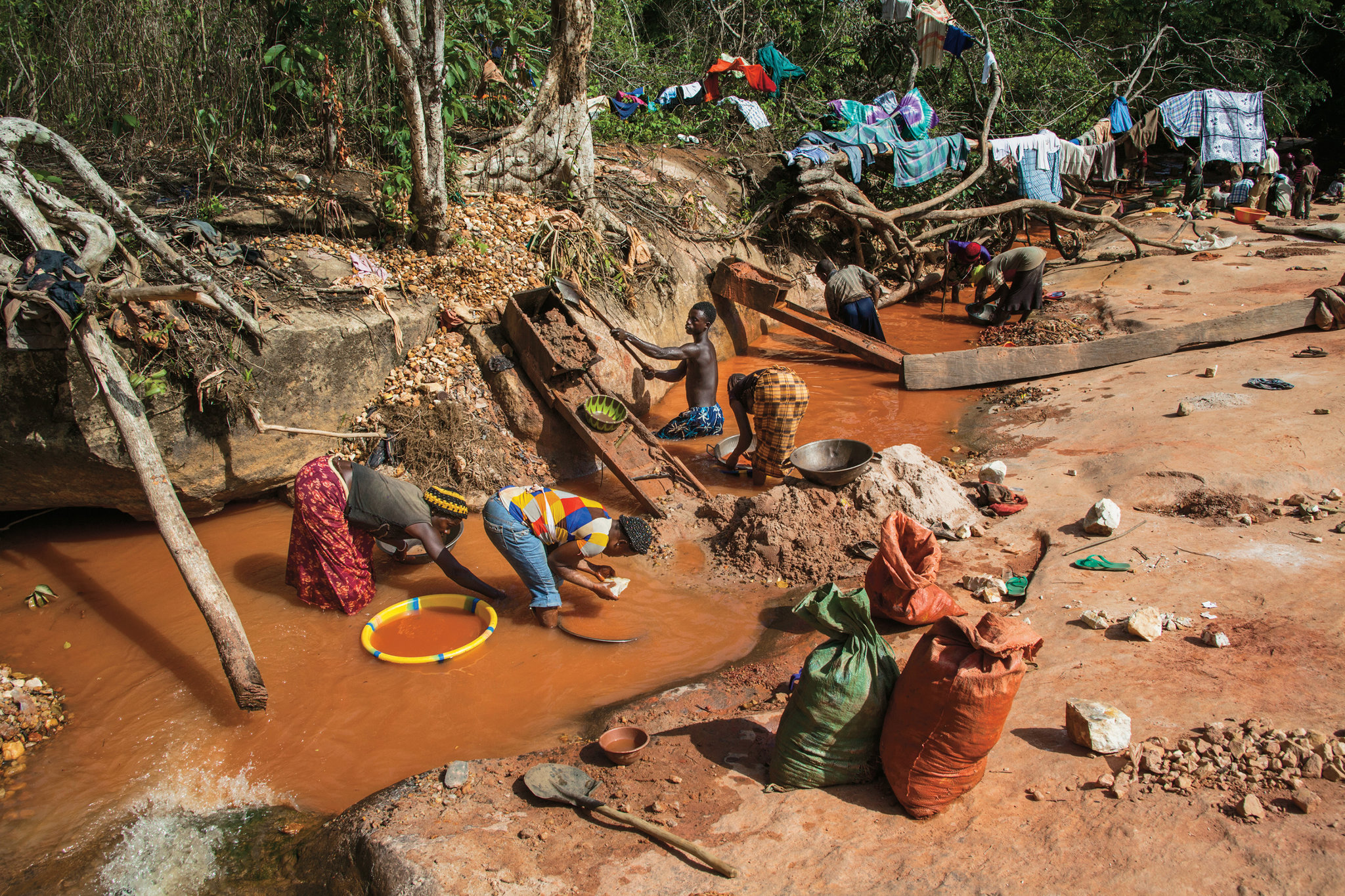 Sierra Leone mining operations