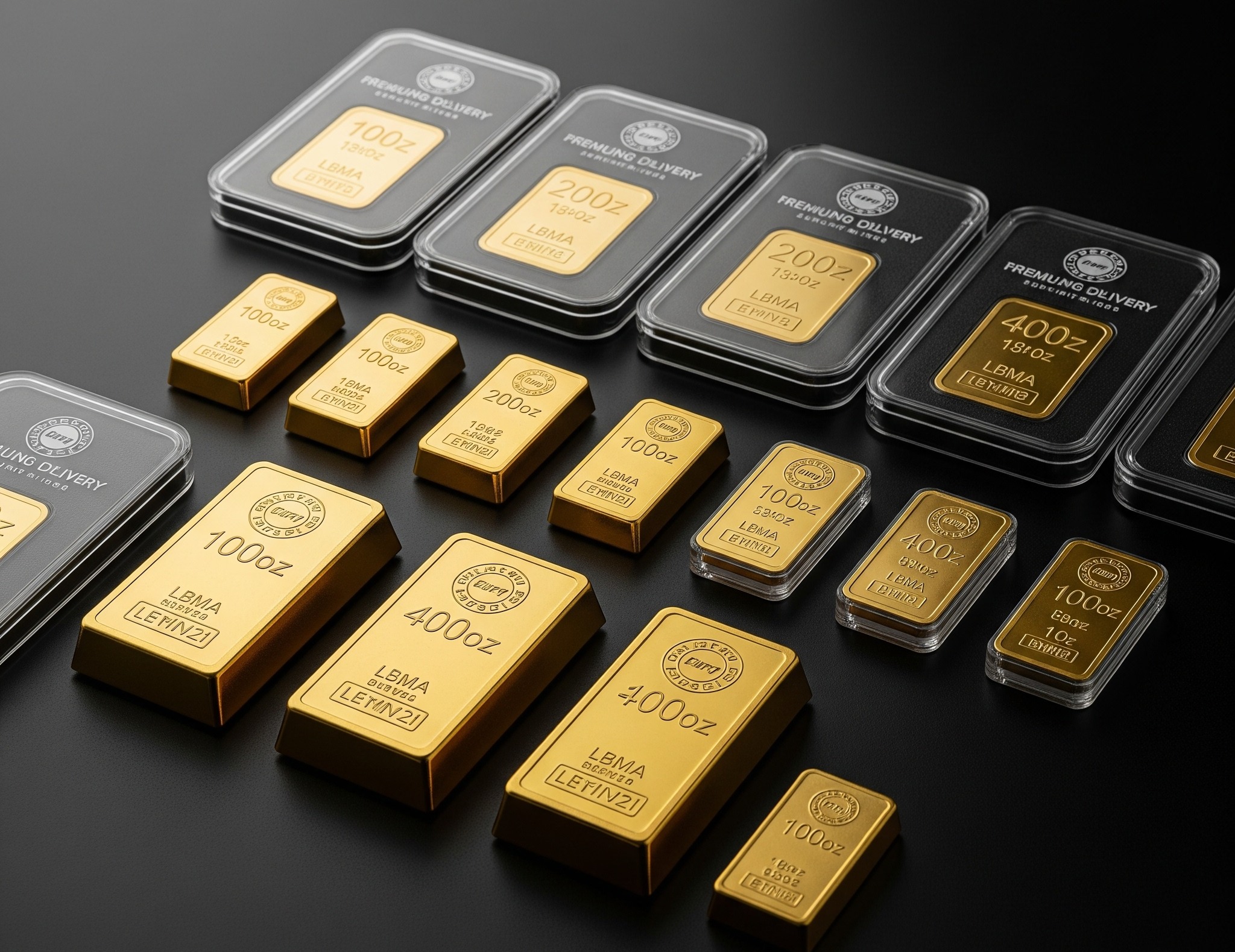 Premium Gold Bars by ADVAT Mining - LBMA Certified 99.99% Pure Gold
